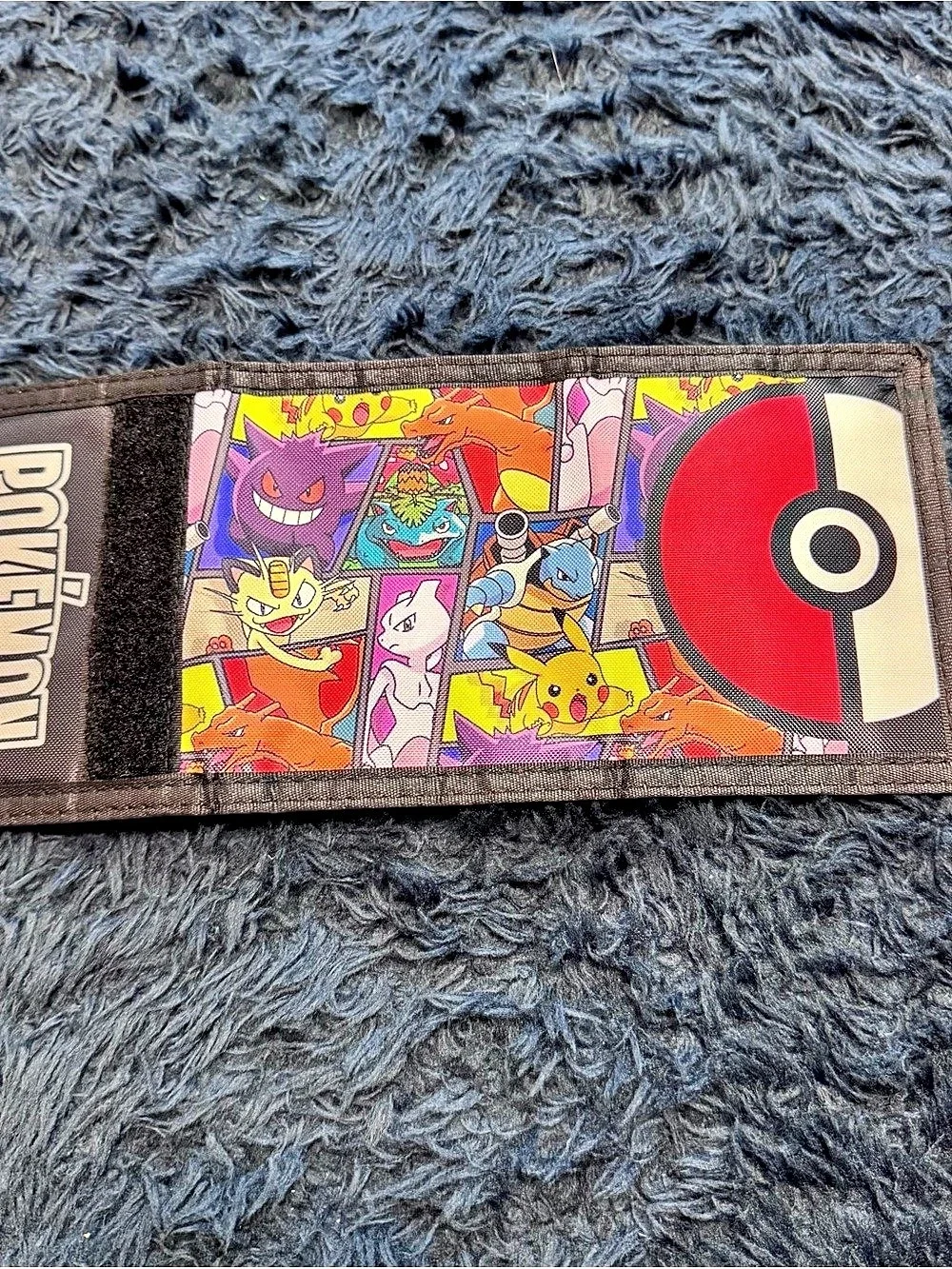 Pokemon Poké Ball Trifold Velcro Wallet